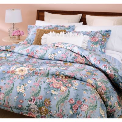 Adalia Floral Cotton Duvet Cover, King
