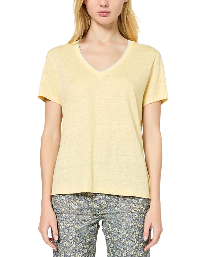 GERARD DAREL GILBERTE LINEN TEE