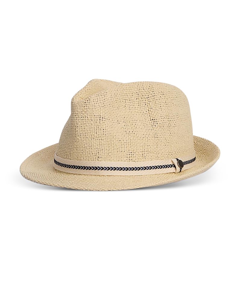 Barbour Bransdale Trilby Summer Hat In Natural