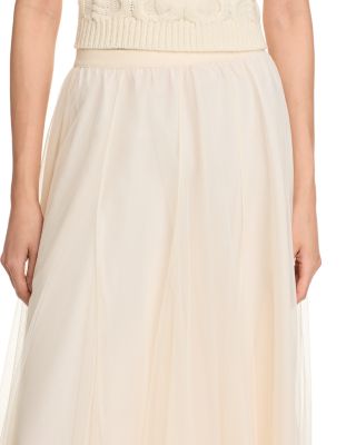 Tulle Midi Skirt - Exclusive