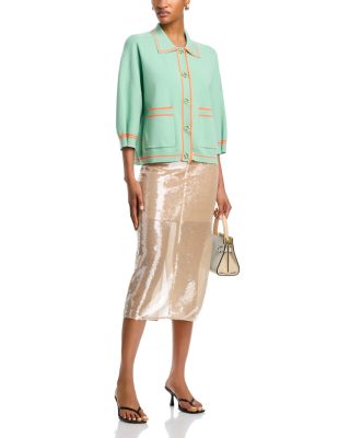 Ilaria Collared Cardigan Sweater