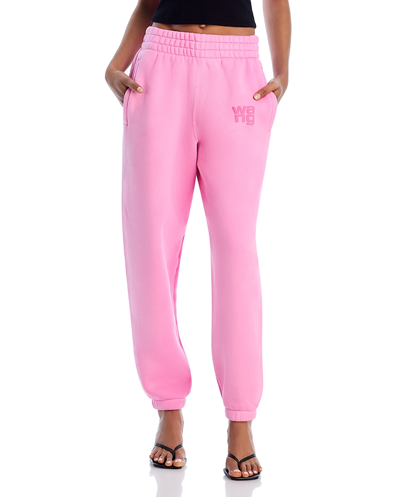 Alexander Wang T Alexanderwang. T Essential Terry Classic Sweatpants In Pink
