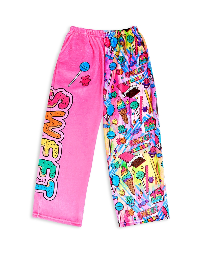 Iscream Girls' Corey Paige I Want Candy Plush Pants - Big Kid