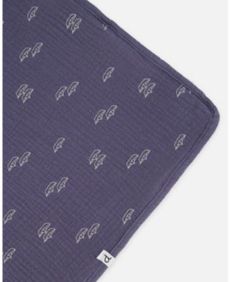 Boys' Printed Muslin Blanket - Baby
