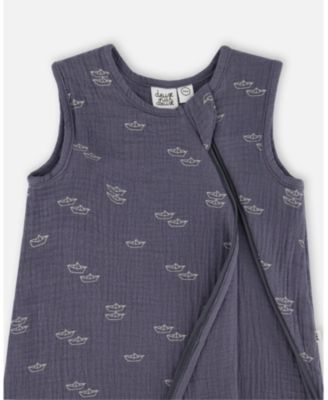 Boys' Printed Muslin Sleep Sack - Baby