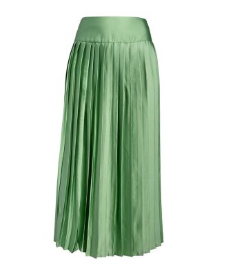 Matcha Pleated Skirt