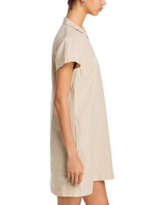 Two Palms Short Sleeve Collared Dress