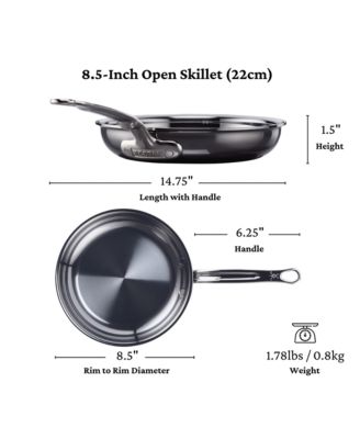 NanoBond&amp;reg; Molecular Titanium Stainless Steel 8.5&amp;quot; Skillet