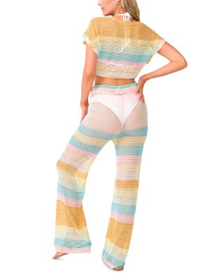 Bree Boho Crochet Swim Cover-Up Pants