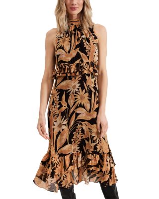 Alma Printed Dress