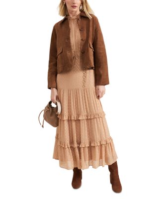 Priscillan Tiered Maxi Dress