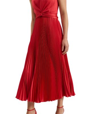 Celestia Faux Wrap Dress