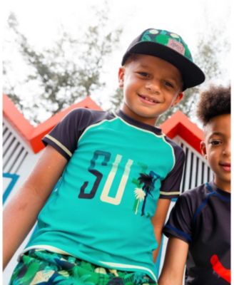 Boys' Short Sleeve Rashguard - Little Kid, Big Kid