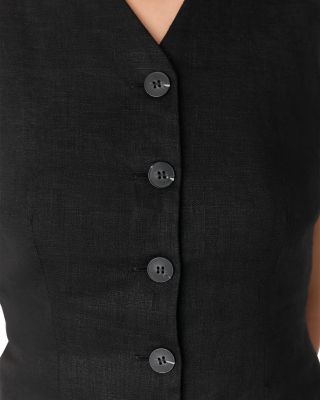 Molly Linen Waistcoat
