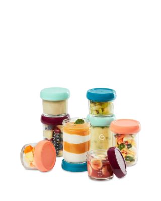 Babybowls Glass (x8) 4x 4oz + 4x 8oz