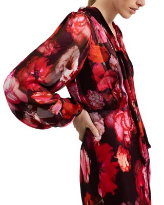 Eleni Floral Print Dress