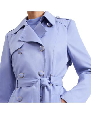 Cheryl Fitted Trench Button Up Jacket