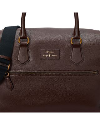 Pebbled Leather Duffel