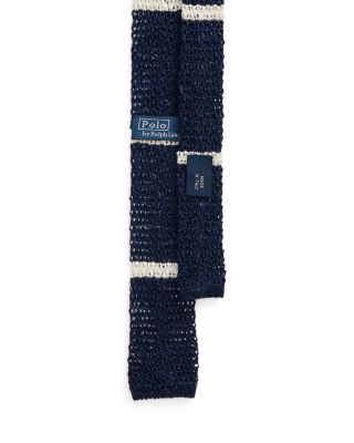 Polo Ralph Lauren - Striped Knit Linen Tie