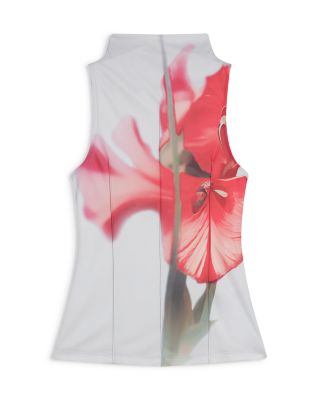 Harplnn Crepe Jersey Seamed Tank Top