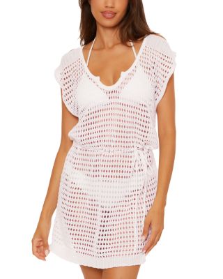 BECCA® by Rebecca Virtue - Playa Crochet Dress Swim Cover-Up