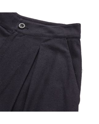 Silk Wide Leg Trousers