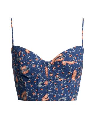 Cropped Bustier Top