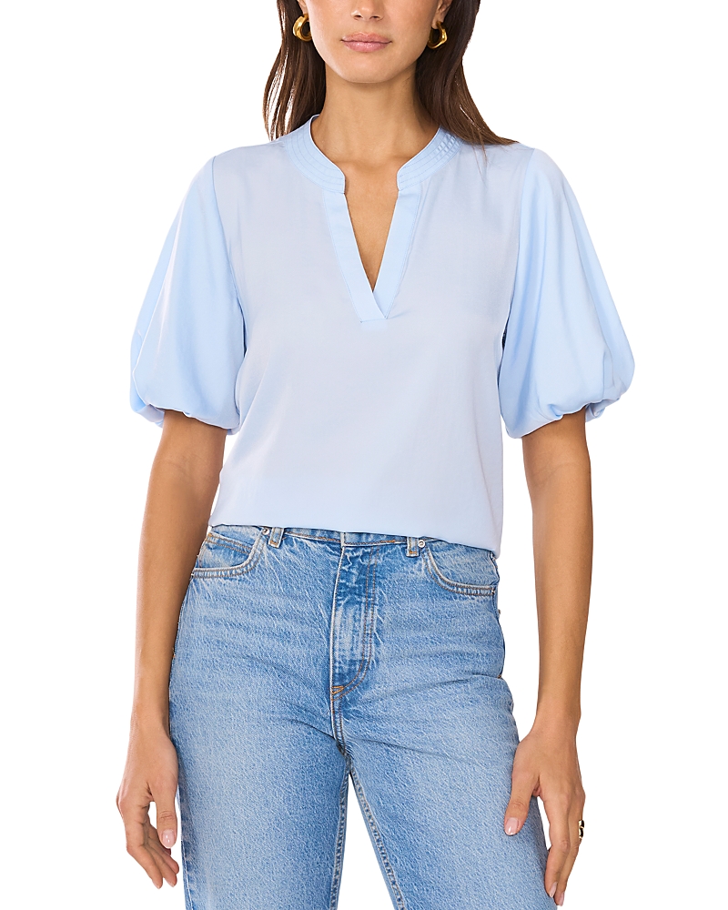 VINCE CAMUTO QUARTER PUFF SLEEVE TOP