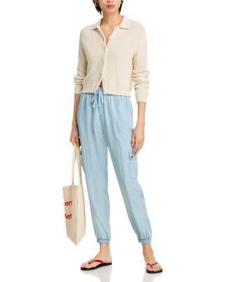 Chambray Joggers - Exclusive