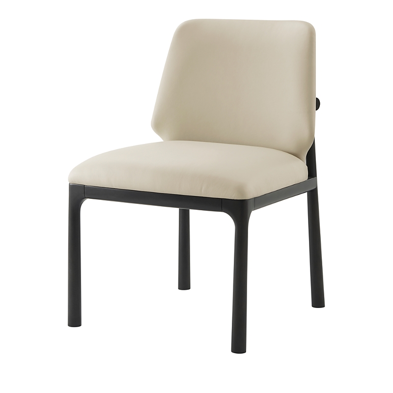 Theodore Alexander Kesden Dining Side Chair, Beige In Beige