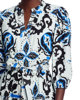 Printed Tiered Dress