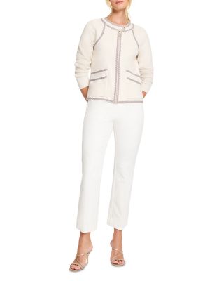 Lined Up Knit Jacket