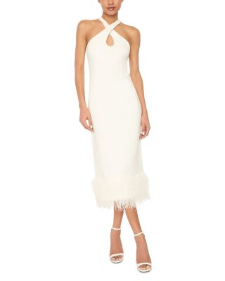 LIKELY - Hadley Embellished Halter Dress