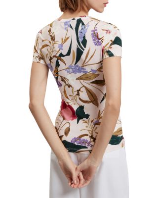 Belliea Printed Fitted Tee