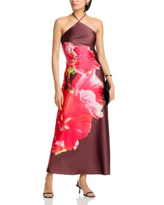 Flora Halter Dress