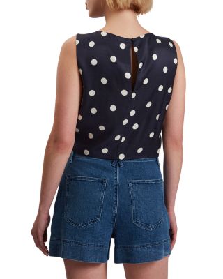 Veiraa Knot Detail Sleeveless Top  