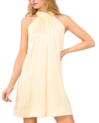 CeCe - High Neck A Line Dress