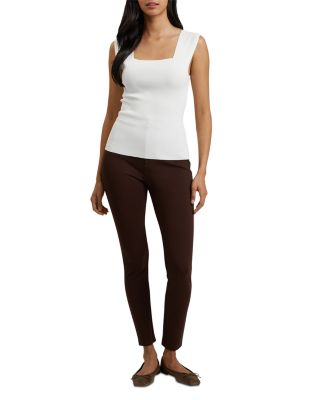 Binkkii Square Neck Knit Top