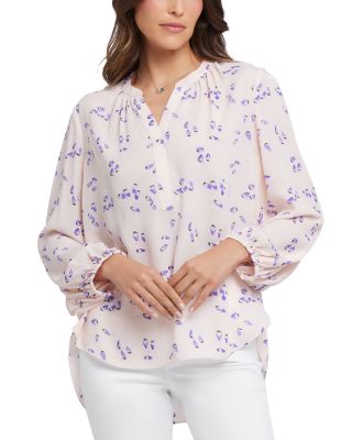 NYDJ - Puff Sleeve Popover Shirt