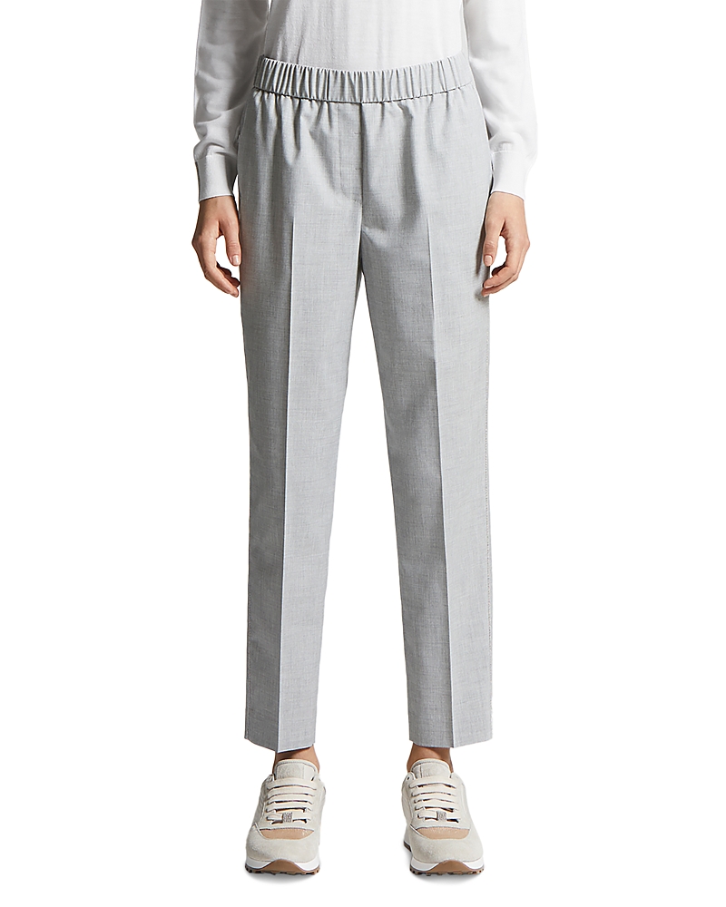 Peserico Elastic Waistband Pants