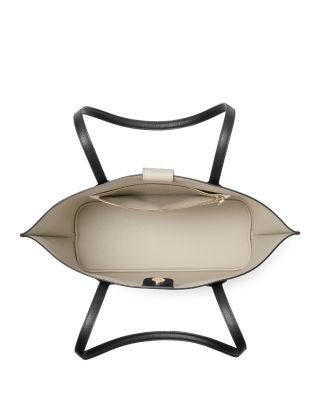 Suite Crossgrain Leather Work Tote