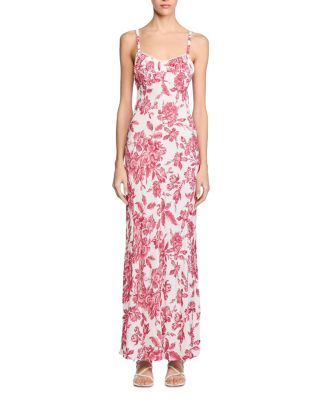 Floral Print Maxi Dress