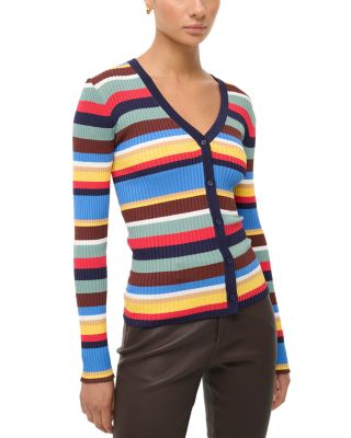 STAUD - Cargo Striped Cardigan