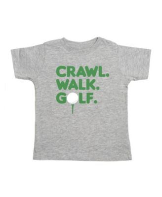 Sweet Wink - Boys' Crawl, Walk, Golf Short Sleeve T-Shirt - Baby, Little Kid