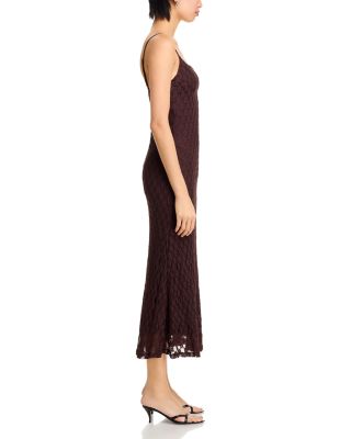 Adoni Crochet Midi Dress