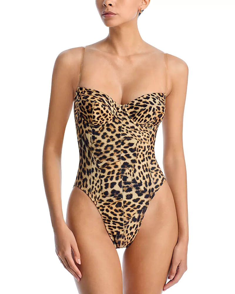 Norma Kamali Corset Mio One Piece Swimsuit
