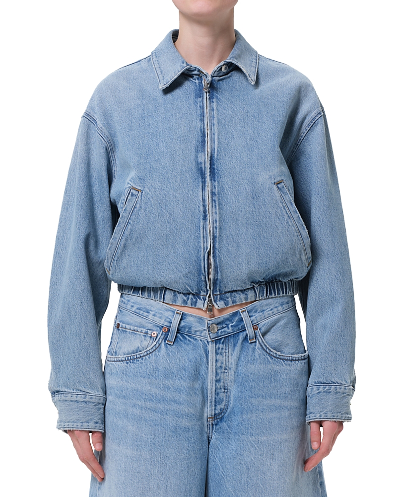 Agolde Nile Denim Blouson Jacket