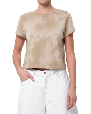 Adine Printed Shrunken Tee