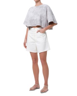 Arli Oversized Cropped Tee