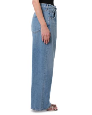 Vana Fold Wide Leg Jeans in Mantra